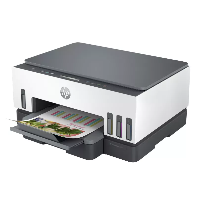 HP Smart Tank 7005 Impressora multifunções a cores sem fios, impressão frente e verso; copiadora, scanner