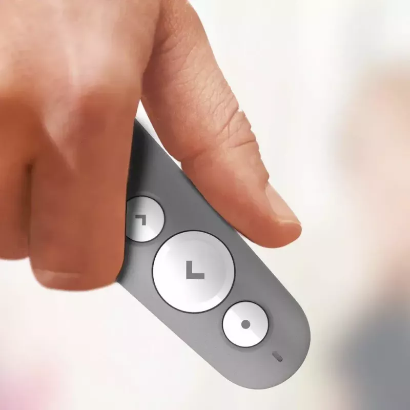 LOGITECH R500 Comando de apresentação laser cinzento