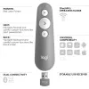 LOGITECH R500 Comando de apresentação laser cinzento