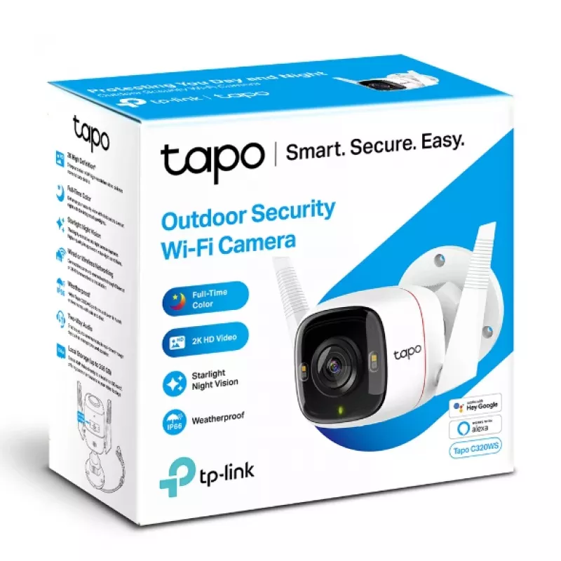 Câmara de vigilância IP TP-Link Tapo C320WS Câmara Wi-Fi exterior