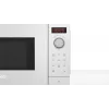 Micro-ondas solo Bosch Serie 2 FFL023MW0 — 800 W, 20 L, 5 níveis de potência, prato giratório 270 mm, branco