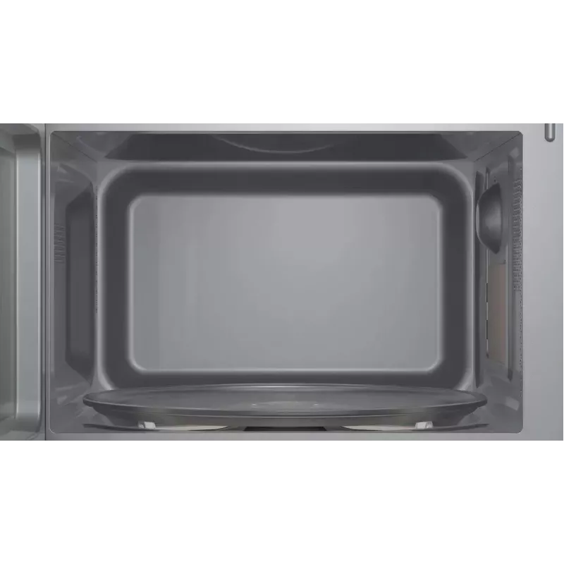Micro-ondas solo Bosch Serie 2 FFL023MW0 — 800 W, 20 L, 5 níveis de potência, prato giratório 270 mm, branco