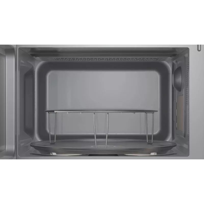 Bosch Serie 2 FEL023MS2 Micro-ondas preto, aço inoxidável micro-ondas solo de bancada 20 L 800 W
