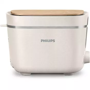 Torradeira Philips HD2640/10 Eco Conscious Edition, 2 fatias, 830 W, branco