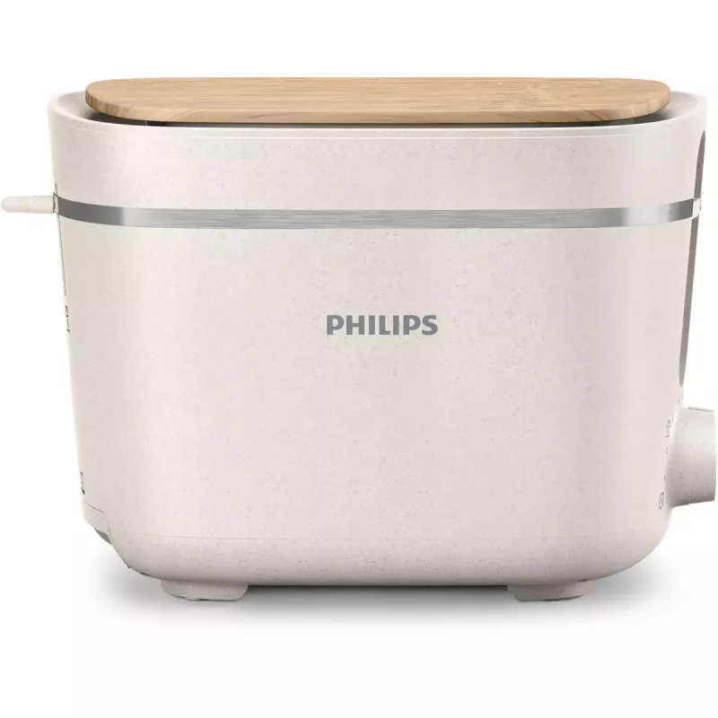Torradeira Philips HD2640/10 Eco Conscious Edition, 2 fatias, 830 W, branco