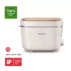 Torradeira Philips HD2640/10 Eco Conscious Edition, 2 fatias, 830 W, branco