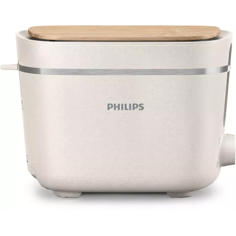 Torradeira Philips HD2640/10 Eco Conscious Edition, 2 fatias, 830 W, branco