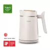 Chaleira elétrica Philips HD9365/10 1,7 l 2200 W branco, sem fios com base de 360°