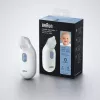 Aspirador nasal elétrico BRAUN BNA 100 — a pilhas, força de aspiração ajustável, pontas removíveis, branco