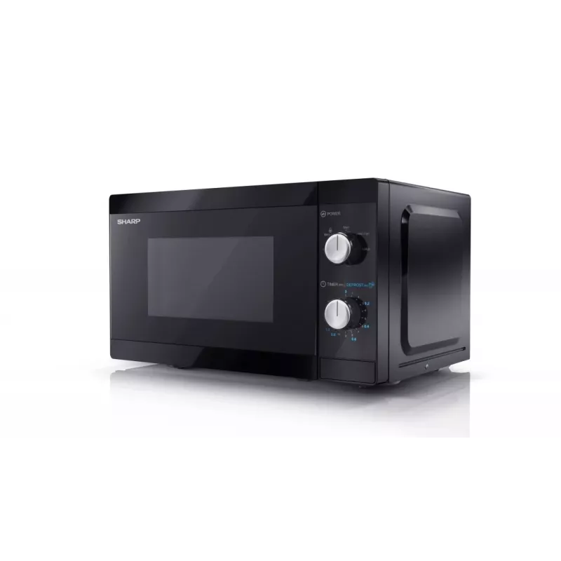 Micro-ondas Sharp YC-MS01E-B preto micro-ondas solo de bancada 20 l 800 W