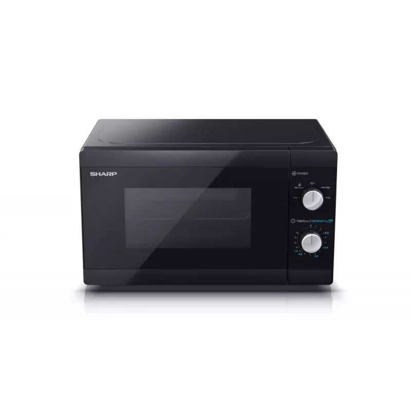 Micro-ondas Sharp YC-MS01E-B preto micro-ondas solo de bancada 20 l 800 W