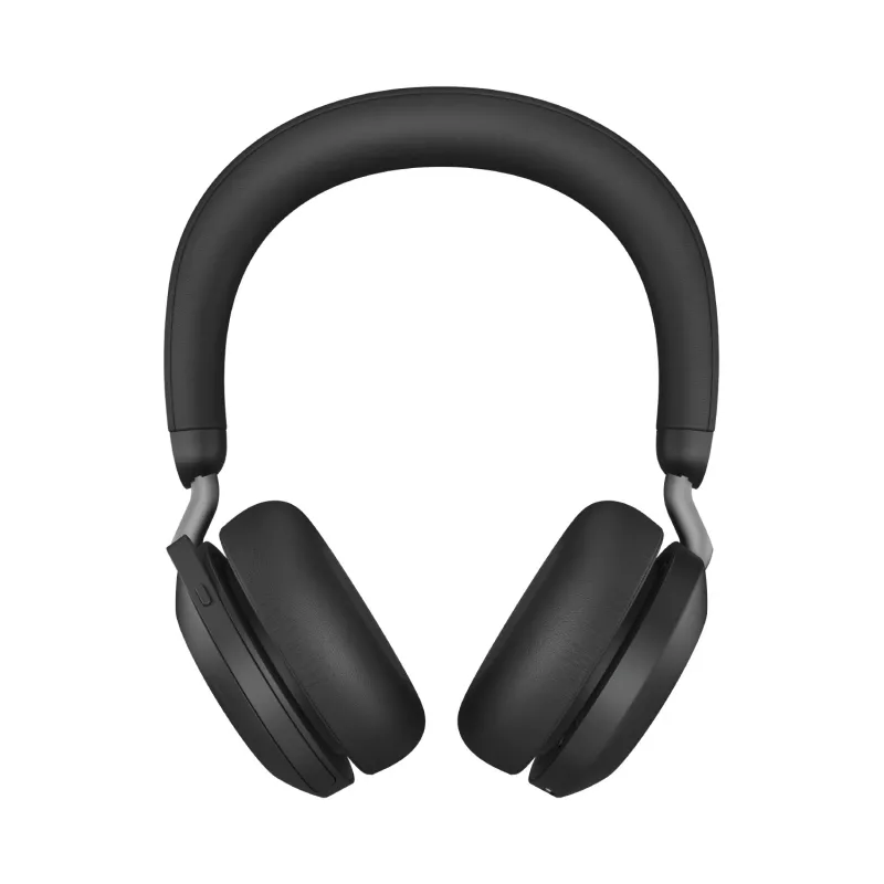 Jabra Evolve2 75 - USB-A MS Teams com suporte de mesa - preto