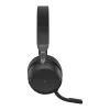 Jabra Evolve2 75 - USB-A MS Teams com suporte de mesa - preto