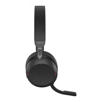 Jabra Evolve2 75 - USB-C UC com suporte de mesa - preto