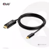 Cabo ativo CLUB3D HDMI para USB Type-C 4K60Hz M/M 1,8 m/6 ft