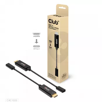 Adaptador ativo CLUB3D HDMI para USB Type-C 4K60Hz M/F