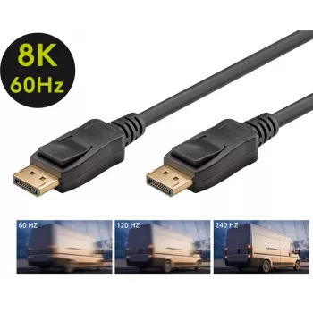 Cabo DisplayPort Goobay 58534 2 m preto