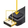 Cabo DisplayPort Goobay 58534 2 m preto