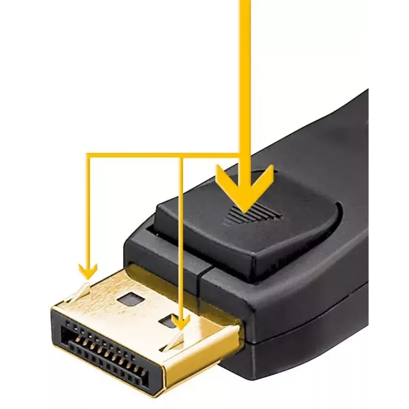 Cabo DisplayPort Goobay 58534 2 m preto