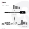 Club 3D CAC-1536 cabo de extensão USB 3.2 Gen2 de Type-C para Type-A, 10 Gbps, macho/fêmea, 5 m, preto
