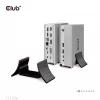 Docking Station CLUB3D CSV-1568 caixa metálica USB Gen2 Type-C USB Gen2 Type-A HDMI DP VGA RJ45 120W