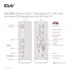 Docking Station CLUB3D CSV-1568 caixa metálica USB Gen2 Type-C USB Gen2 Type-A HDMI DP VGA RJ45 120W