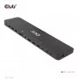 CLUB3D Docking Station USB Gen1 Type-C Triple Display DP Alt Mode Displaylink Dynamic PD Charging com fonte de alimentação de 120 Watt