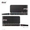 CLUB3D Docking Station USB Gen1 Type-C Triple Display DP Alt Mode Displaylink Dynamic PD Charging com fonte de alimentação de 120 Watt
