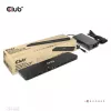 CLUB3D Docking Station USB Gen1 Type-C Triple Display DP Alt Mode Displaylink Dynamic PD Charging com fonte de alimentação de 120 Watt