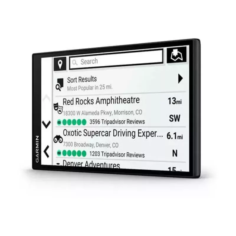 Navegador GPS para automóvel GARMIN DriveSmart 76 — ecrã tátil TFT de 7 polegadas, 32 GB de armazenamento, Wi‑Fi, Bluetooth, atualizações de mapas vitalícias (EU MT-S)