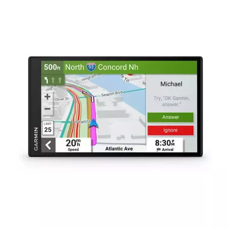 Navegador GPS para automóvel GARMIN DriveSmart 76 — ecrã tátil TFT de 7 polegadas, 32 GB de armazenamento, Wi‑Fi, Bluetooth, atualizações de mapas vitalícias (EU MT-S)