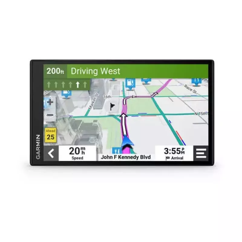 Navegador GPS para automóvel GARMIN DriveSmart 76 — ecrã tátil TFT de 7 polegadas, 32 GB de armazenamento, Wi‑Fi, Bluetooth, atualizações de mapas vitalícias (EU MT-S)