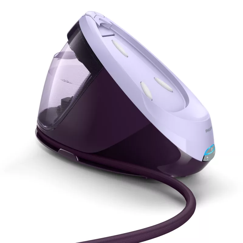 Philips PerfectCare PSG7050/30 ferro com gerador de vapor, 2100 W, depósito de água de 1,8 l, 8 bar, vapor contínuo de 120 g/min, jato de vapor de 600 g/min, roxo