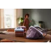 Philips PerfectCare PSG7050/30 ferro com gerador de vapor, 2100 W, depósito de água de 1,8 l, 8 bar, vapor contínuo de 120 g/min, jato de vapor de 600 g/min, roxo