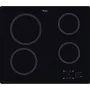 Placa de indução WHIRLPOOL AKT 801/NE — 4 zonas 60 cm, controlo tátil, vitrocerâmica preta
