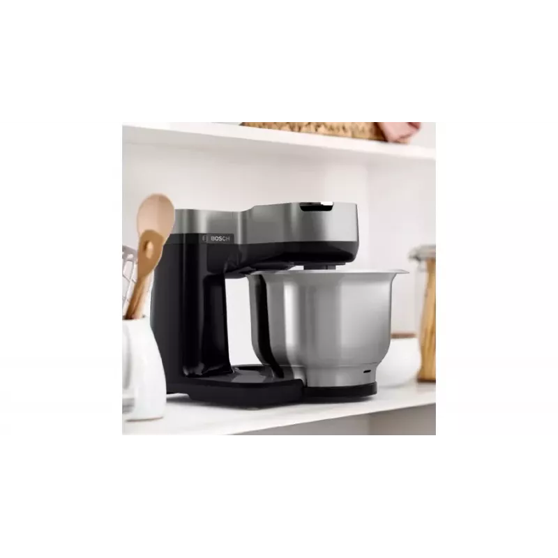 Bosch Serie 2 MUMS2VM00 robot de cozinha 900 W 3,8 l preto, prateado