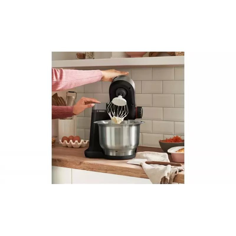 Bosch Serie 2 MUMS2VM00 robot de cozinha 900 W 3,8 l preto, prateado