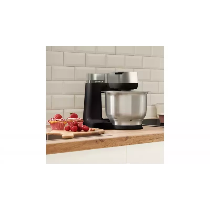 Bosch Serie 2 MUMS2VM00 robot de cozinha 900 W 3,8 l preto, prateado