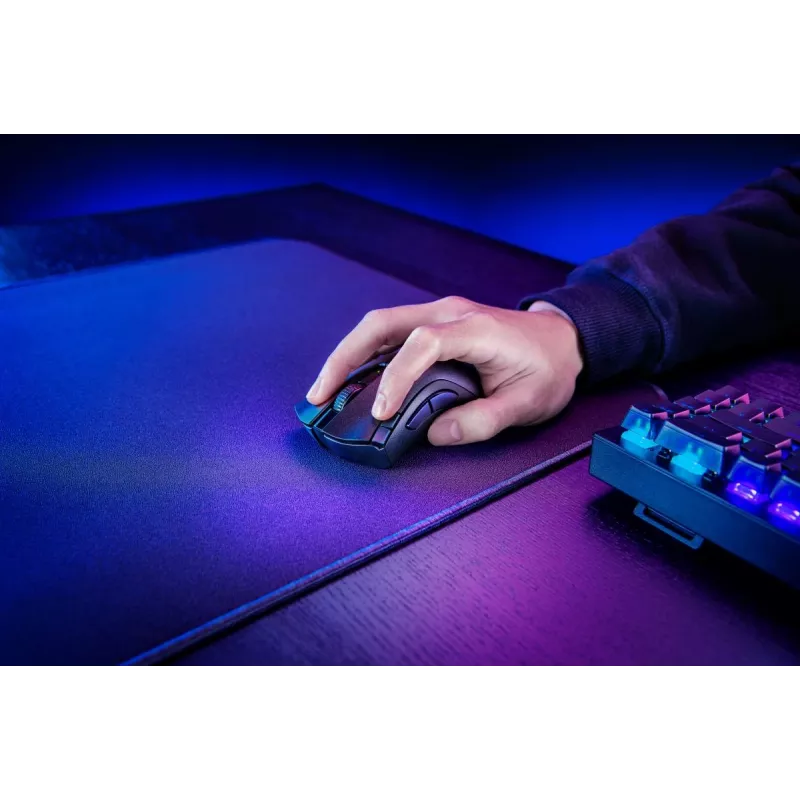Razer DeathAdder V2 X HyperSpeed rato sem fios para jogos, preto