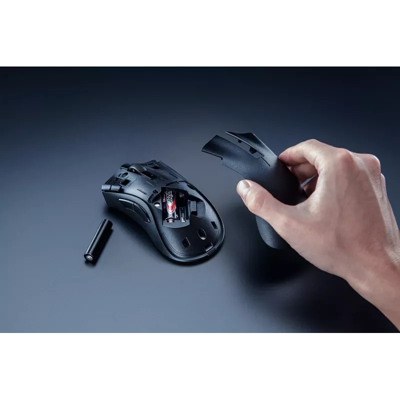 Razer DeathAdder V2 X HyperSpeed rato sem fios para jogos, preto