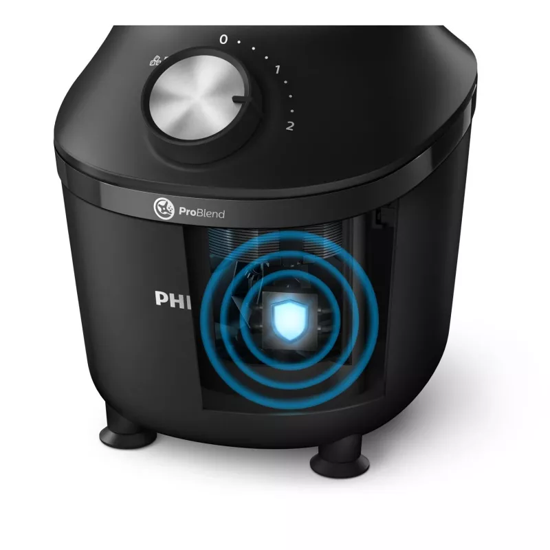 Philips 3000 series HR2191/01 liquidificadora 2 L liquidificadora de bancada 600 W preto, transparente