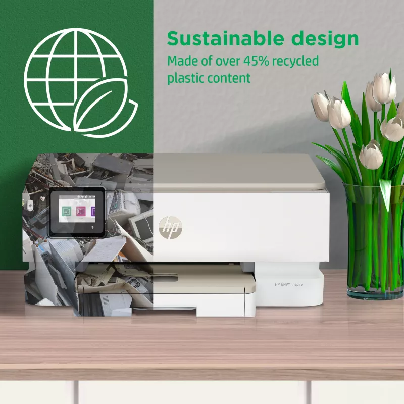 HP ENVY Inspire 7220e impressora multifunções a cores sem fios, Instant Ink; copiadora, digitalizador