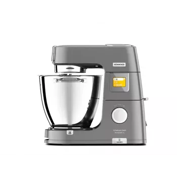 Liquidificadora de bancada Kenwood KWL90.004SI — 1400 W, taça de aço inoxidável de 7 L, controlo tátil, balança integrada, prateado