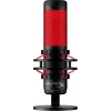 HyperX QuadCast - microfone USB (preto-vermelho) - iluminação vermelha