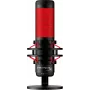 HyperX QuadCast - microfone USB (preto-vermelho) - iluminação vermelha