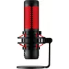 HyperX QuadCast - microfone USB (preto-vermelho) - iluminação vermelha