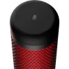 HyperX QuadCast - microfone USB (preto-vermelho) - iluminação vermelha