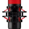 HyperX QuadCast - microfone USB (preto-vermelho) - iluminação vermelha