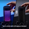 HyperX QuadCast S - microfone USB (preto-cinzento) - iluminação RGB