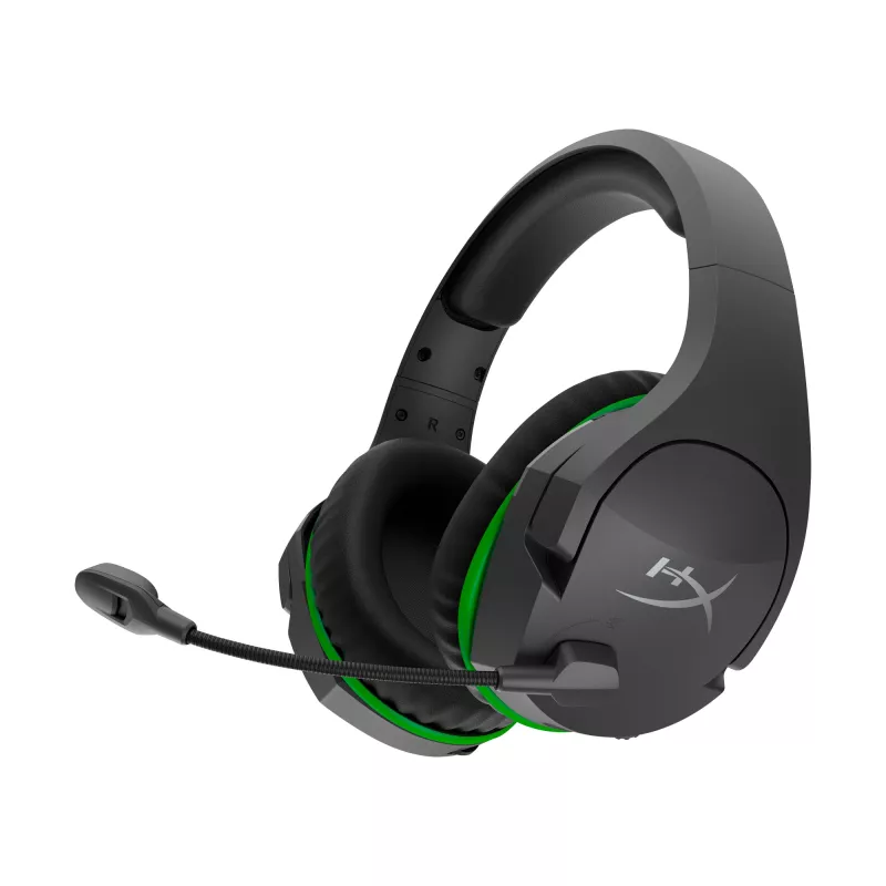 HyperX CloudX Stinger - headset gaming (preto-verde) - Xbox (HX-HSCSX-BK/WW)